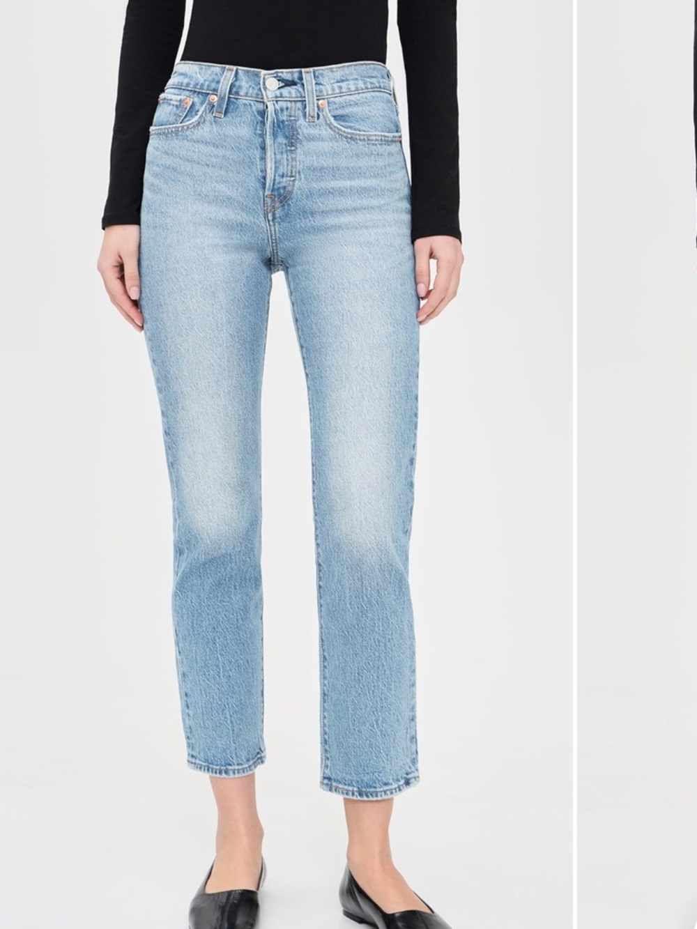Levi's Light Wash wedgie Straight Jeans